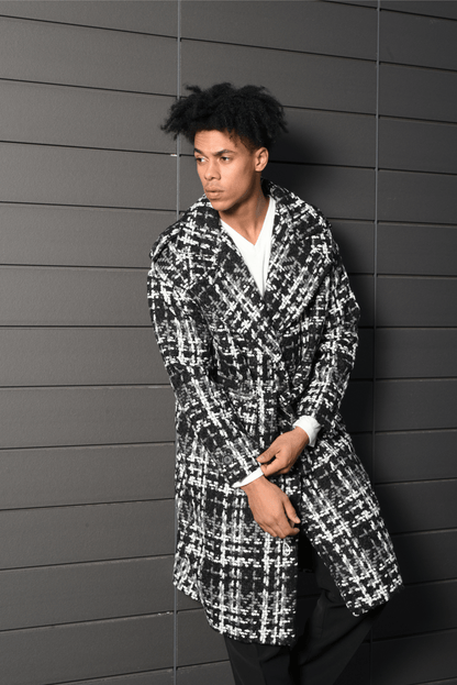 Coat Black & White