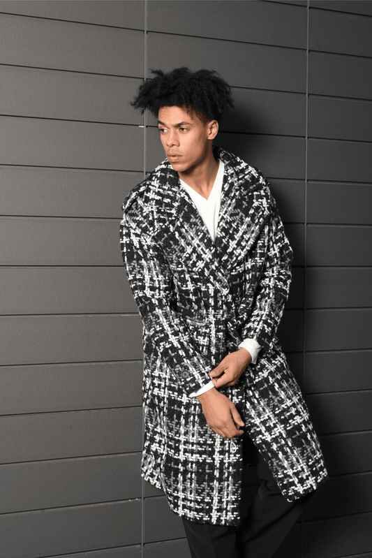 Coat Black & White