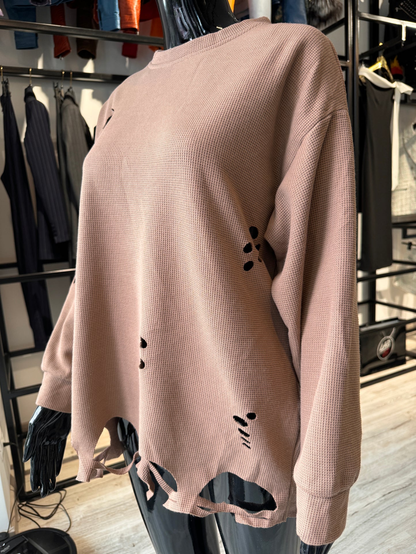 Hanorac CUT CAMEL
