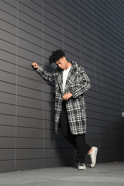 Coat Black & White