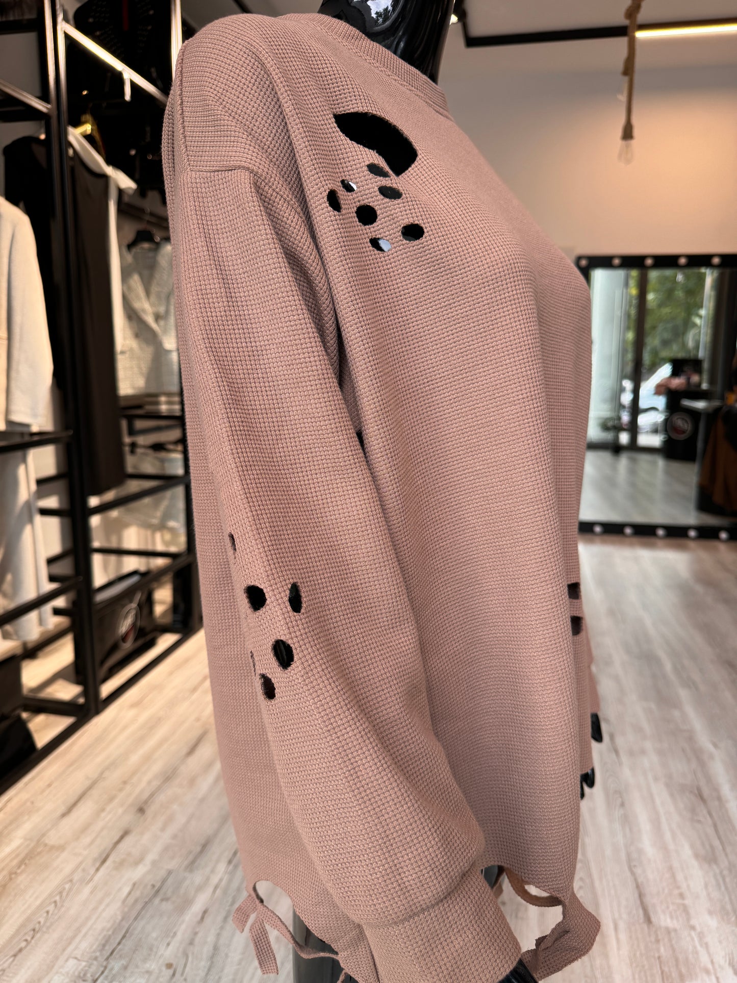 Hanorac CUT CAMEL