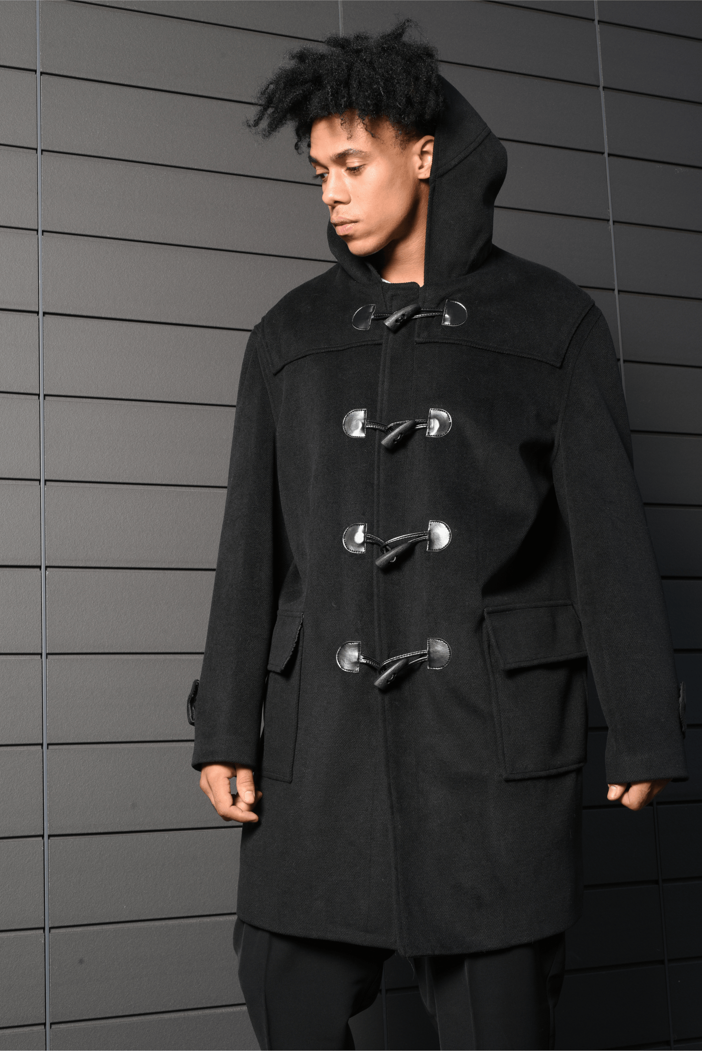 Coat Mongomeri Black