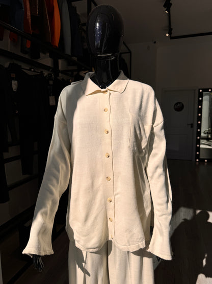 KNITWEAR SUIT ECRU
