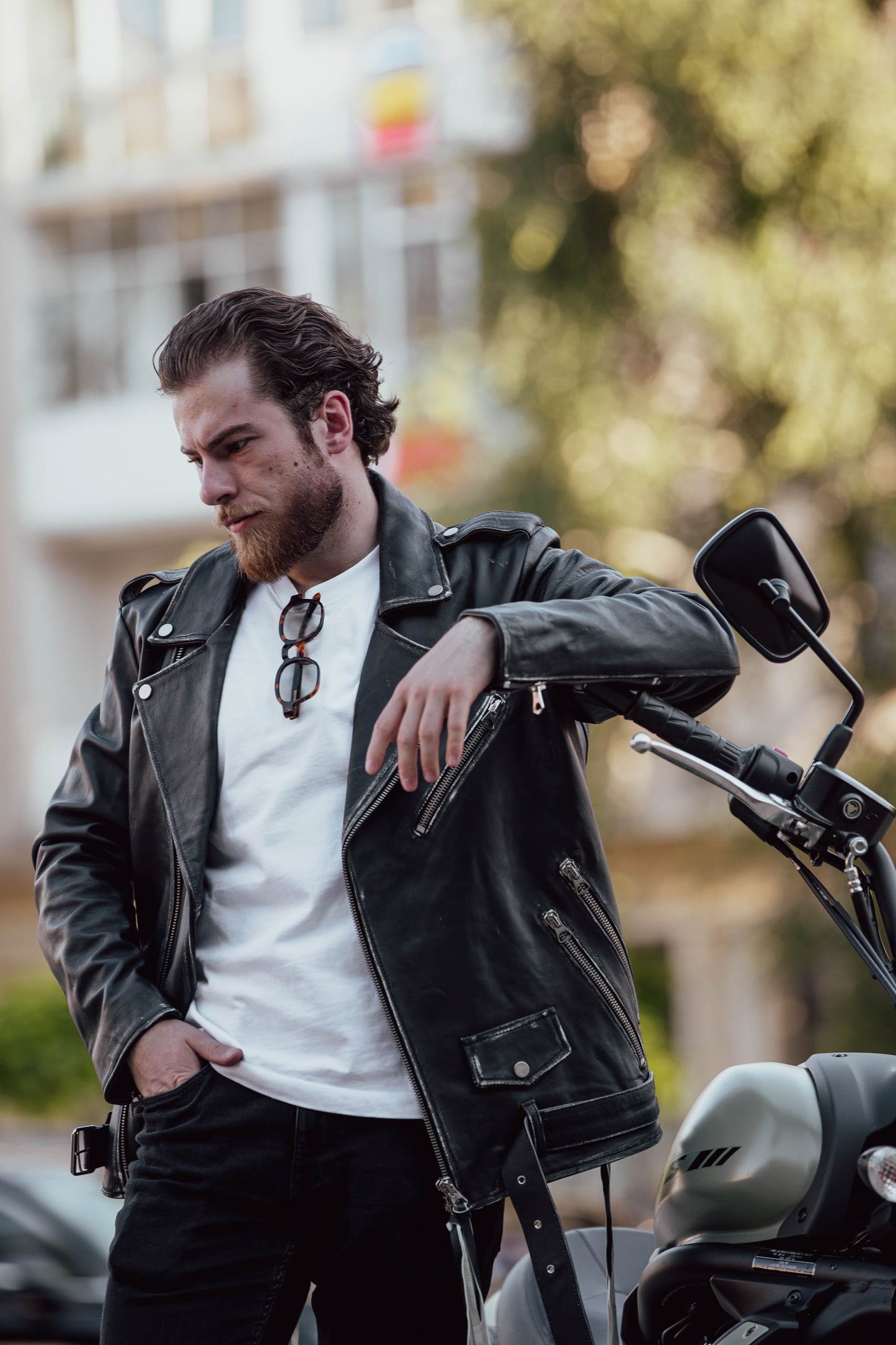 White Vintage JACKET