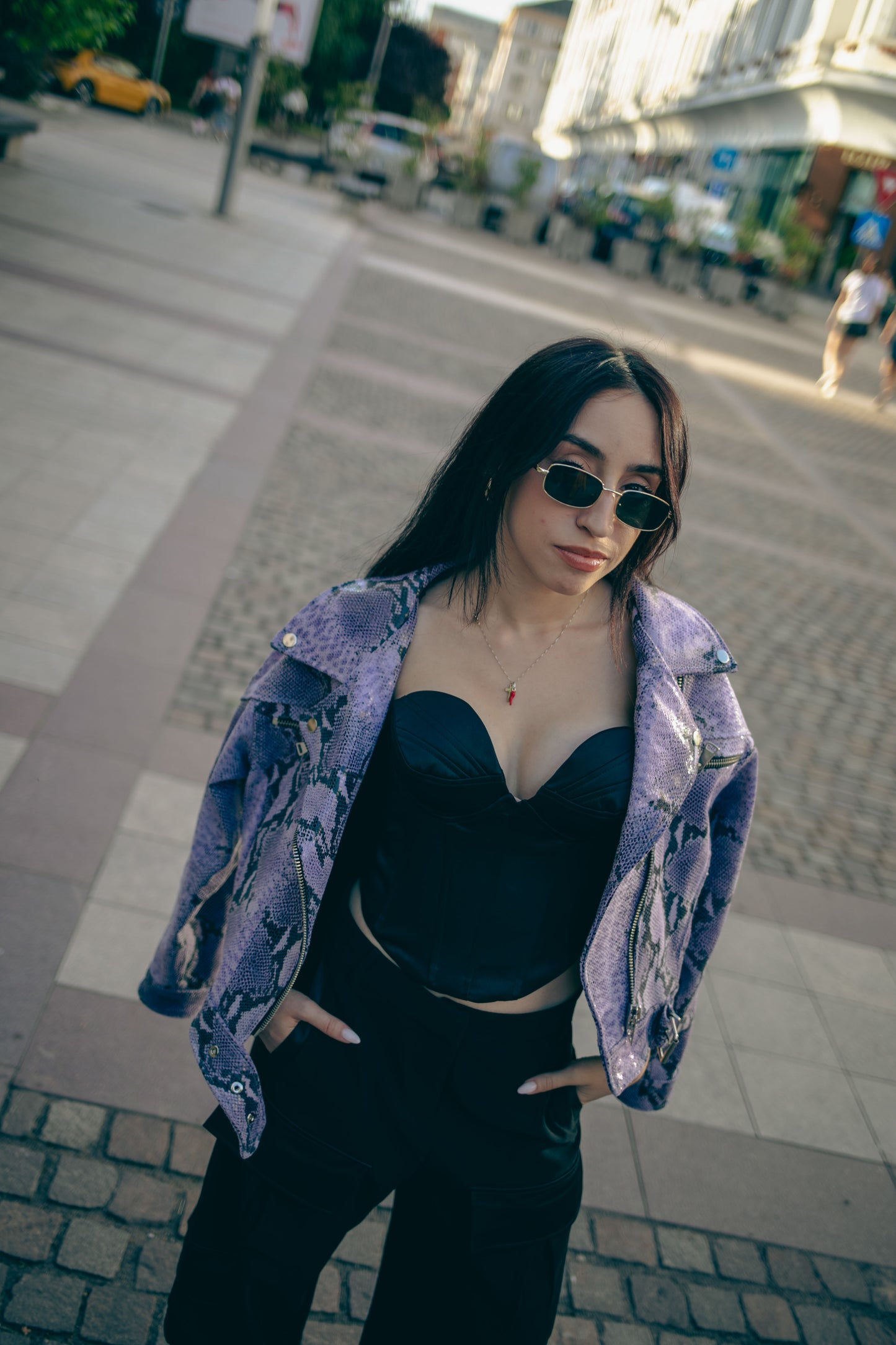 Purple Snake Jacket
