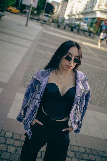 Purple Snake Jacket