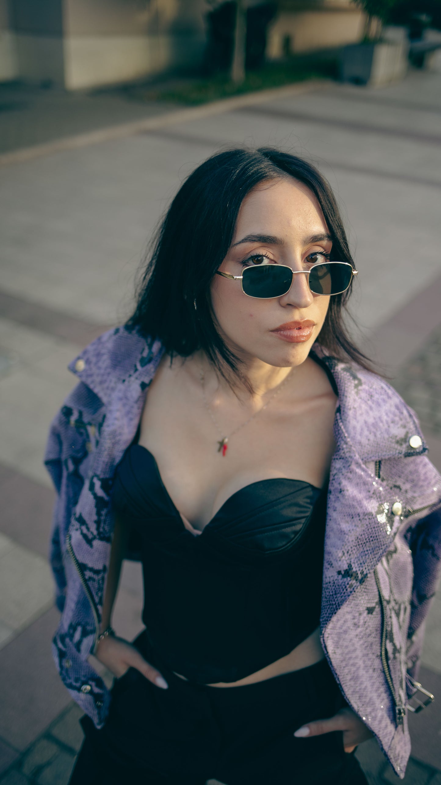 Purple Snake Jacket