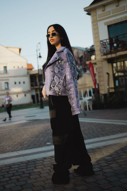 Purple Snake Jacket