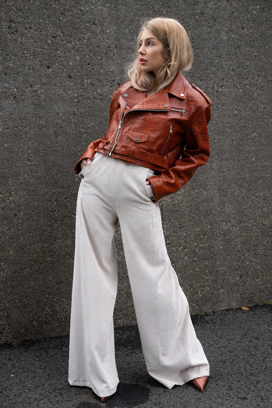 Brick-Red Jacket
