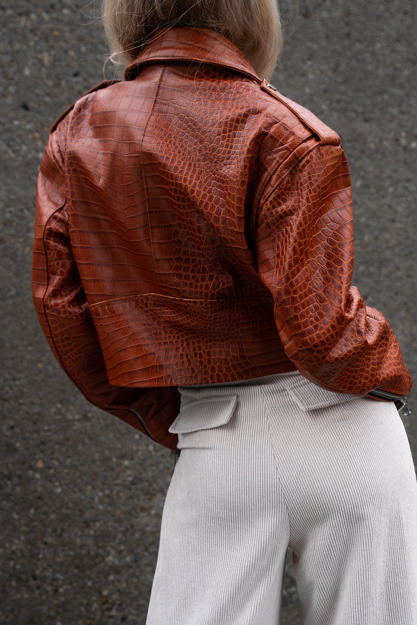 Brick-Red Jacket