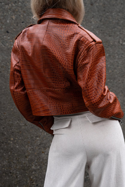 Brick-Red Jacket