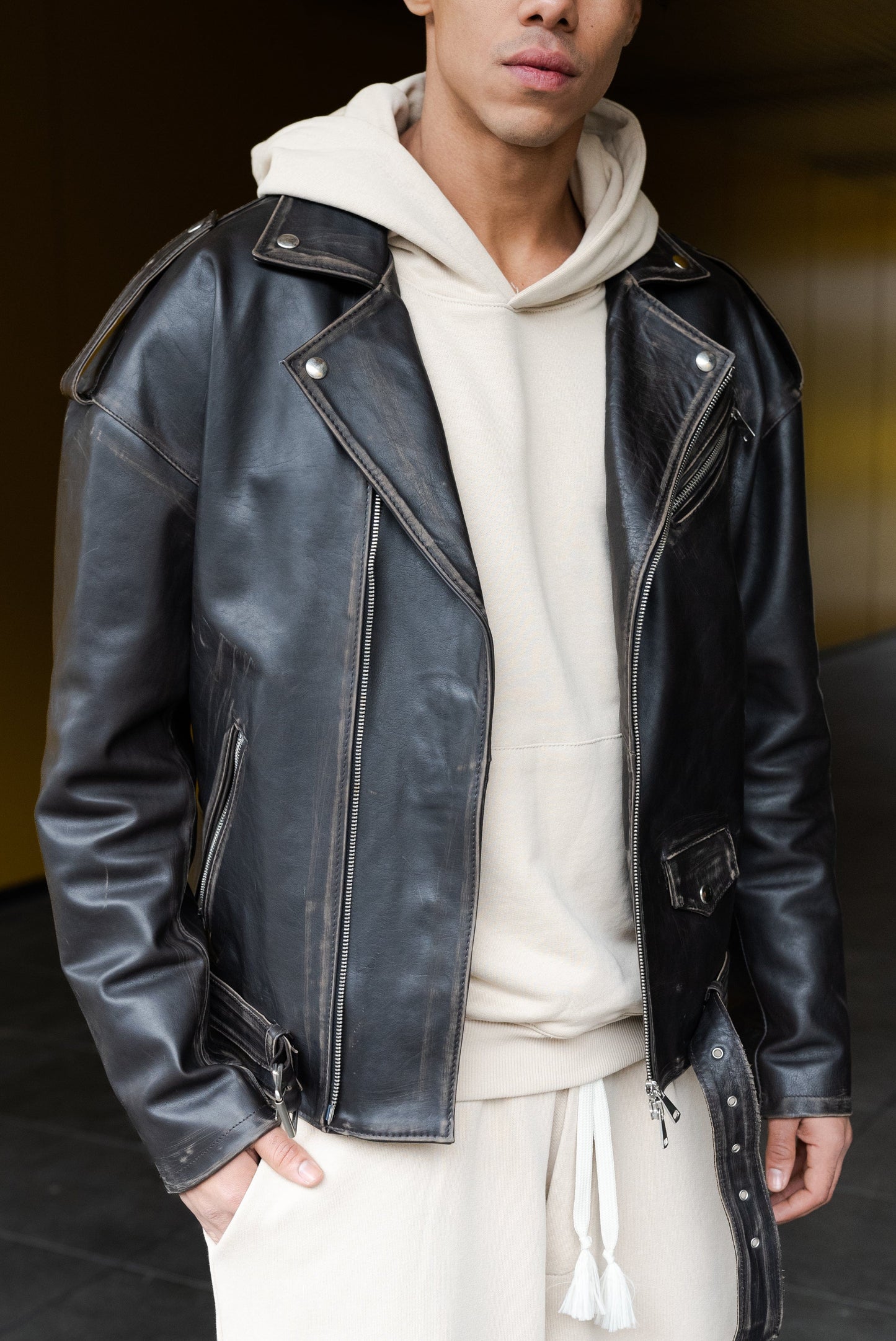 Dark Brown Vintage Jacket