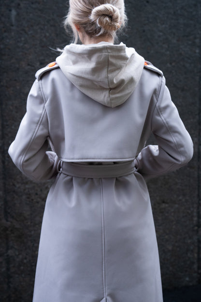 Coat Fluo - Nude