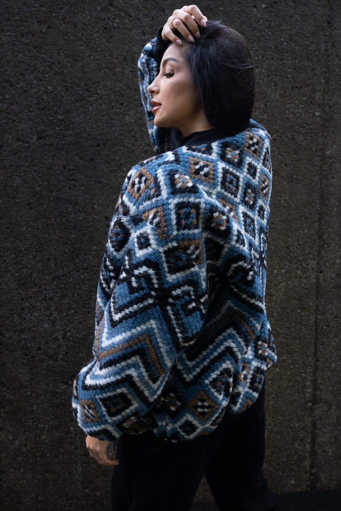 Bomber Etnic Blue