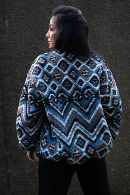 Bomber Etnic Blue