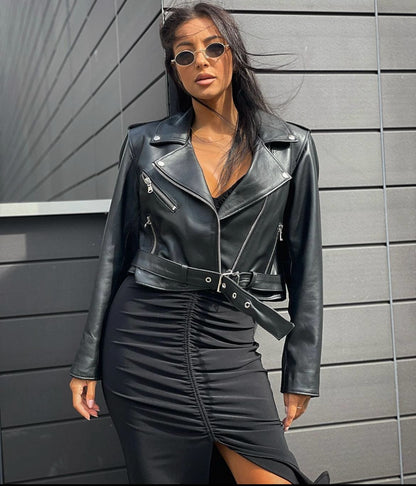 Black Cropp Jacket