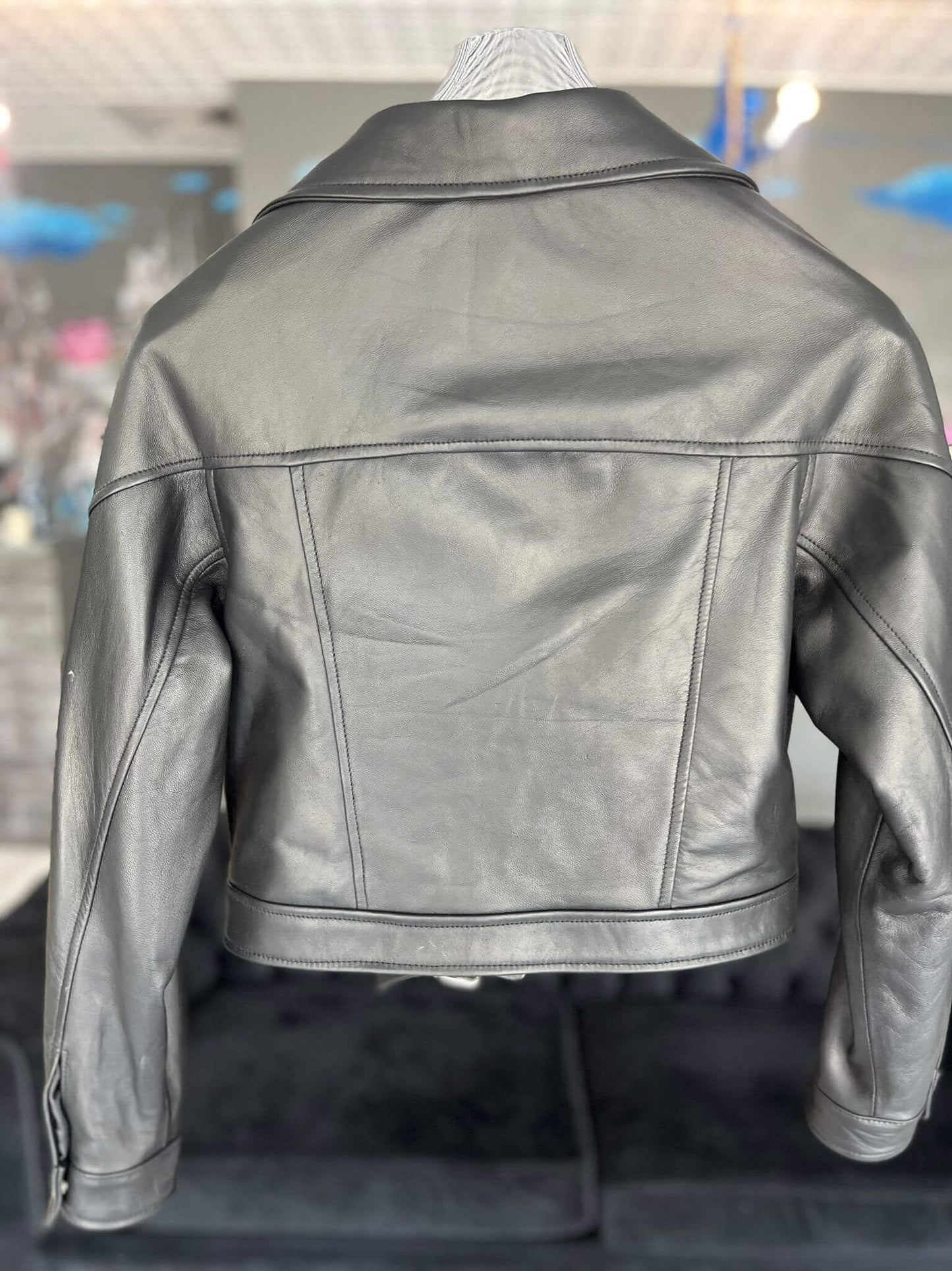 Black Biker Jacket