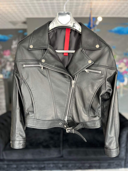 Black Biker Jacket
