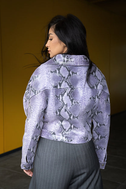 Purple Snake Jacket